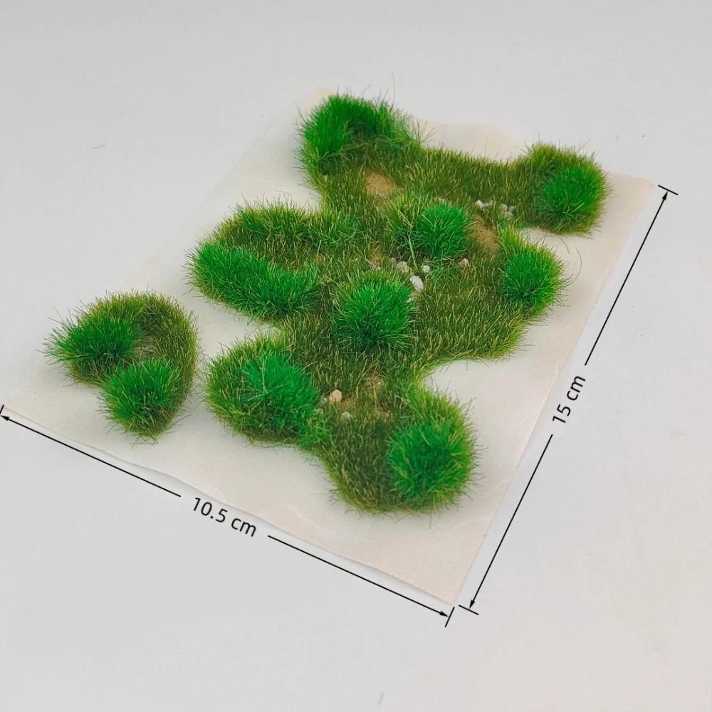 Realistic Miniature Landscape Lawn Model Natural Look Static Grass Cluster  Building Models