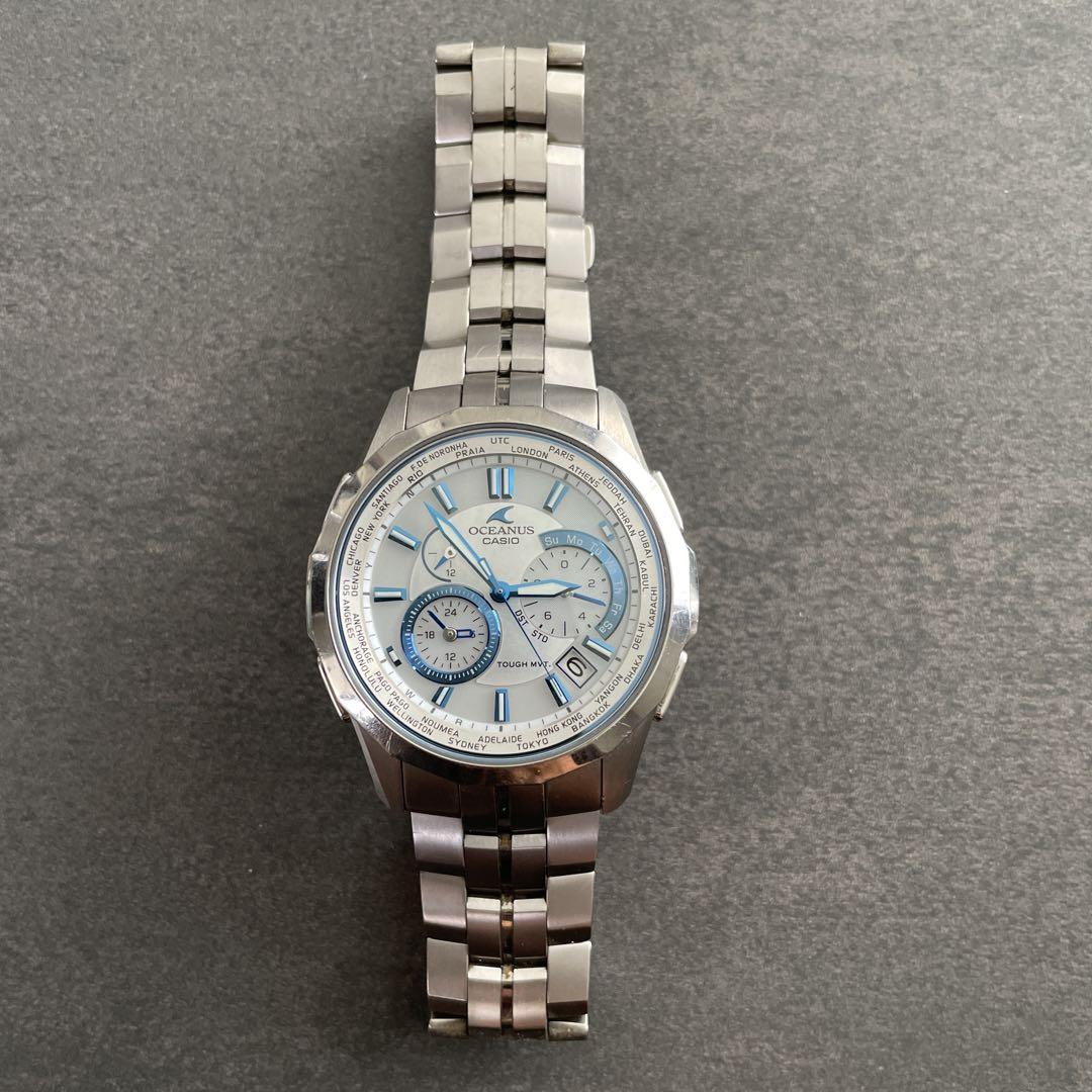

[USED] CASIO OCEANUS Manta OCW-S1400 Solar Radio-Controlled Watch