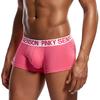 Men Sexy Underwear Letter Printed  Shorts Bulge Pouch Underpants
