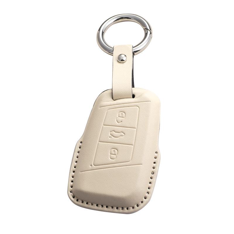 Volkswagen Key Case for Sagitar, Bora, Magotan, Golf, T-Roc, Tiguan, Passat, Lavida – Men's Black.