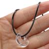Natural Stone Pendant Necklace Round Shape Crystal Tiger Eye Agates For Women Men Jewelry Making Necklace Charm Gift