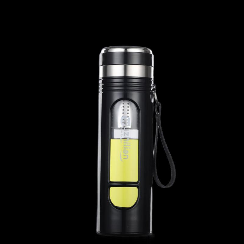 Portable High Borosilicate Glass Water Bottle