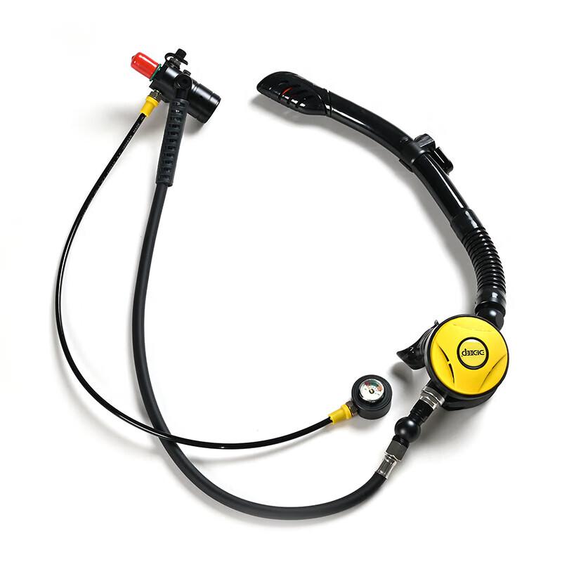 DIDEEP X6000 Portable Scuba Mini Oxygen Tank & Accessories