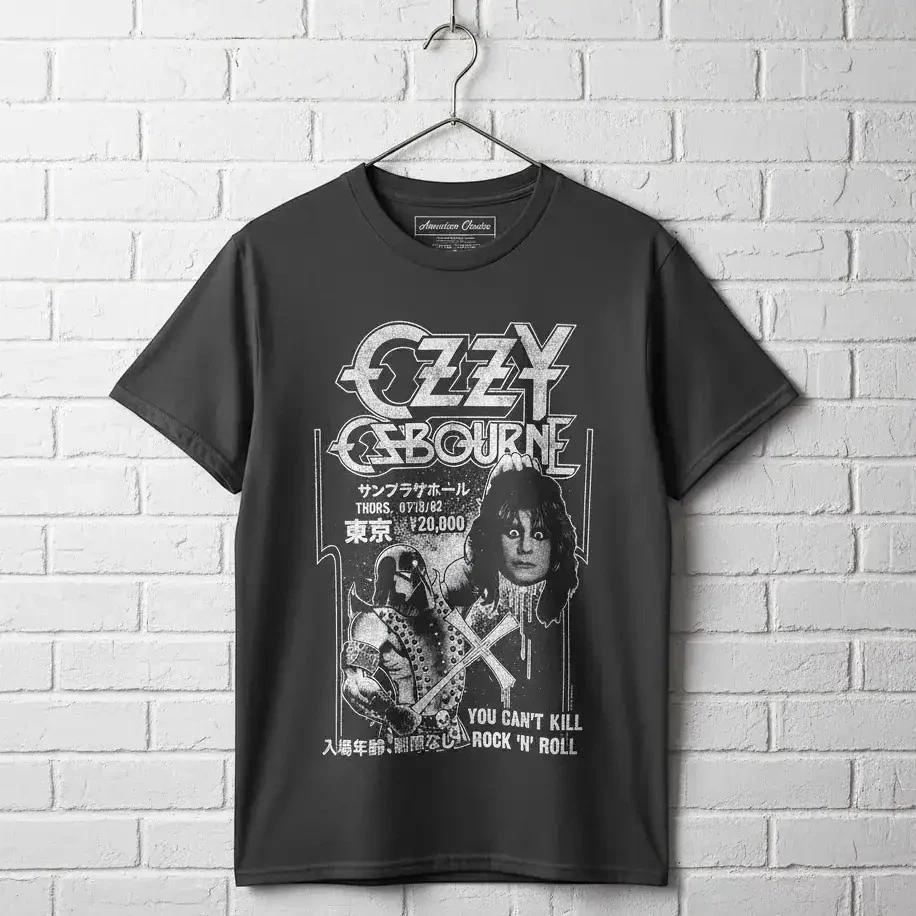 Ozzy Osbourne Executioner Japan Men s T Shirt M