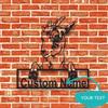 Metal Ram Wall Decor Personalized Modern Metal Sign Home Art