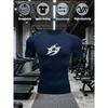 Men's High-Stretch Gym Compression T-Shirt with Quick-Dry & Breathable Fabric Casual Training Top