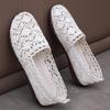 Women's Shoes  Casual Sneaker Lace Mesh Hollow Out Fashion Trendy Elegant Comfortable Flat Women's Summer Shoes