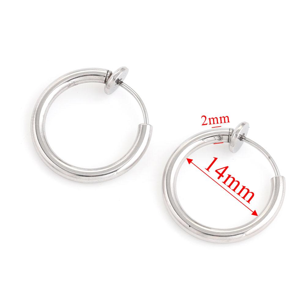 

6pcs Stainless Steel Earring Hoop Women Earrings Korean Earrings Hoop Earring for Women Female Earring Jewelry Gifts