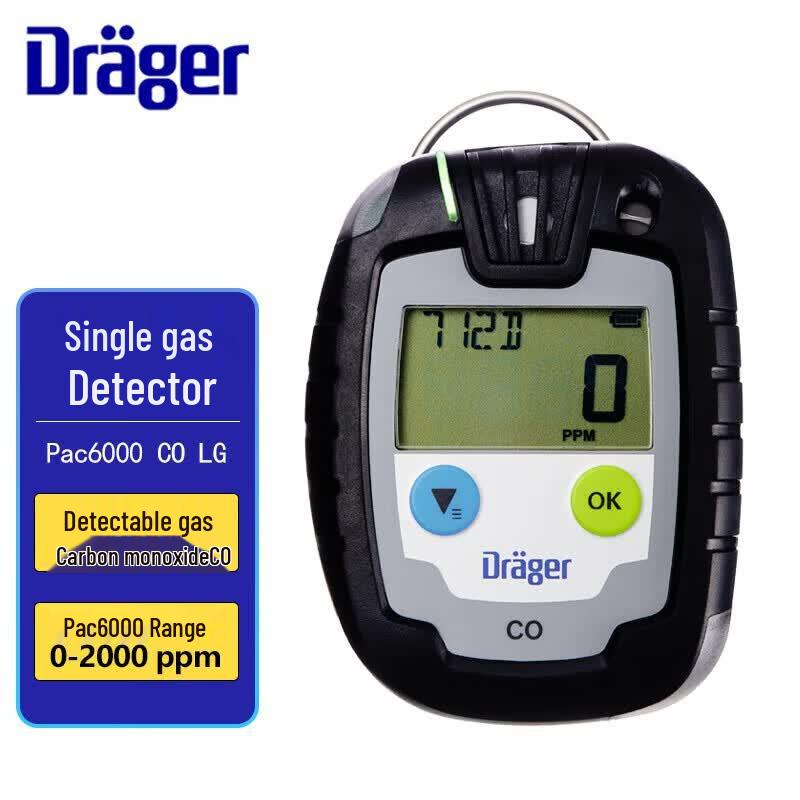 Dräger Pac 6000 CO Portable Carbon Monoxide Detector