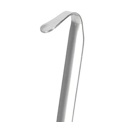 Sturdy Structure 316 Rustless Wine Ladle Thickened Solid Long Handle Spoon Silver Smooth Edge Liquid Dipper Oil Taking