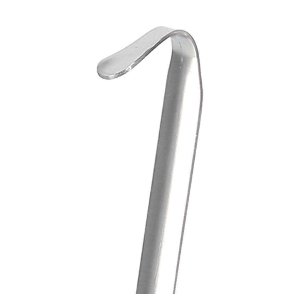 Sturdy Structure 316 Rustless Wine Ladle Thickened Solid Long Handle Spoon Silver Smooth Edge Liquid Dipper Oil Taking