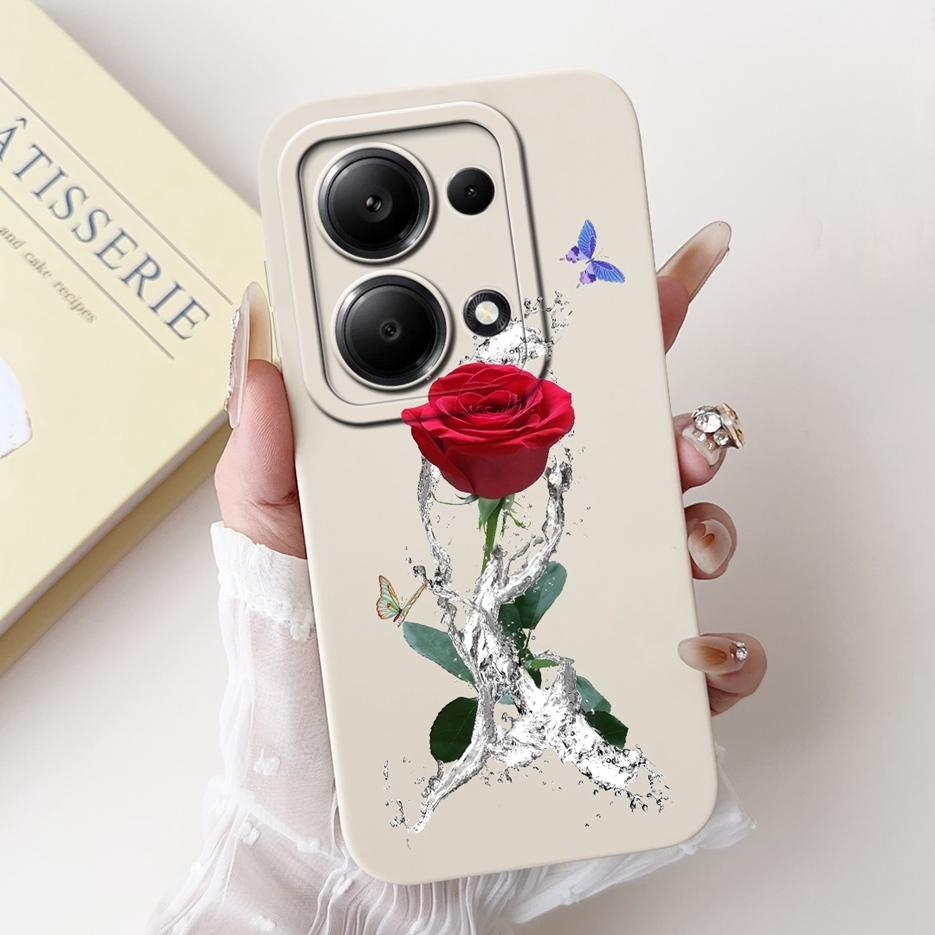 For Xiaomi Redmi Note 13 4G Case Note13 Pro Cute Fashion Candy Painted Cover Soft TPU Phone Case For Redmi Note 13 Pro Plus Bags
