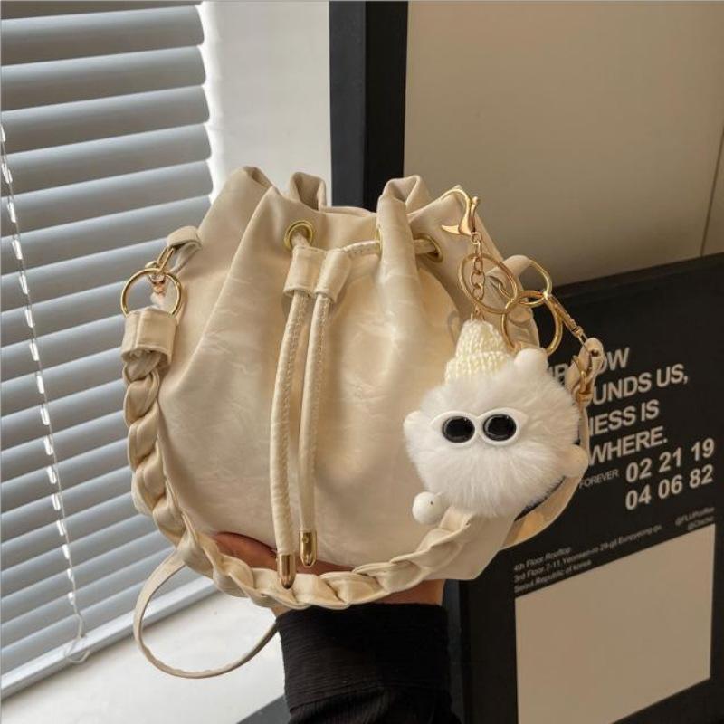 Bag Korean Versatile Bucket Bag Summer New Fashion Niche Shoulder Messenger Bag Women's Handbag