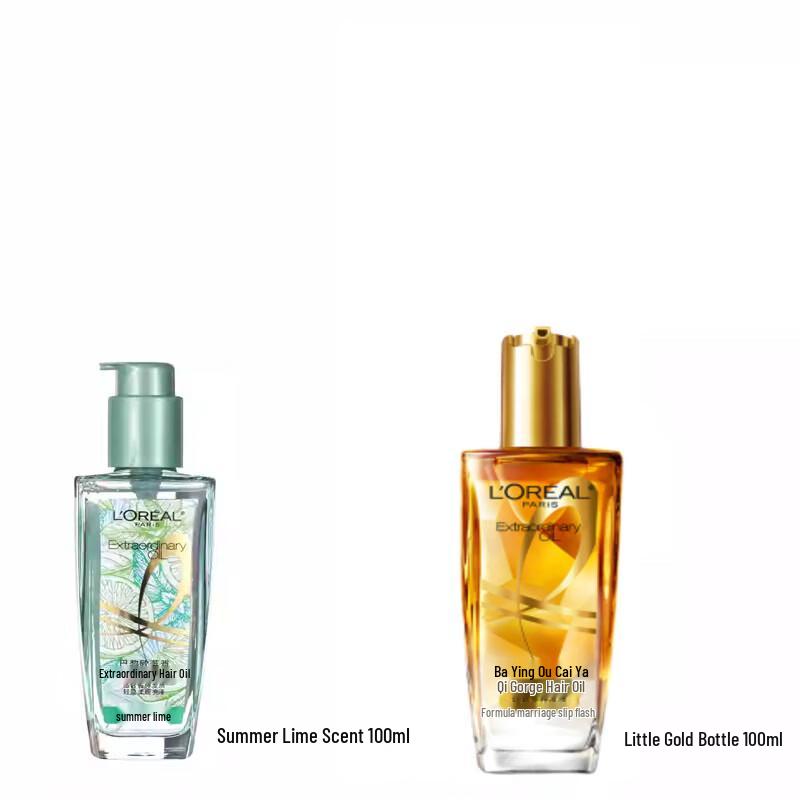 L Oréal Paris Elvive Hair Oil Duo - Golden & Summer Lime