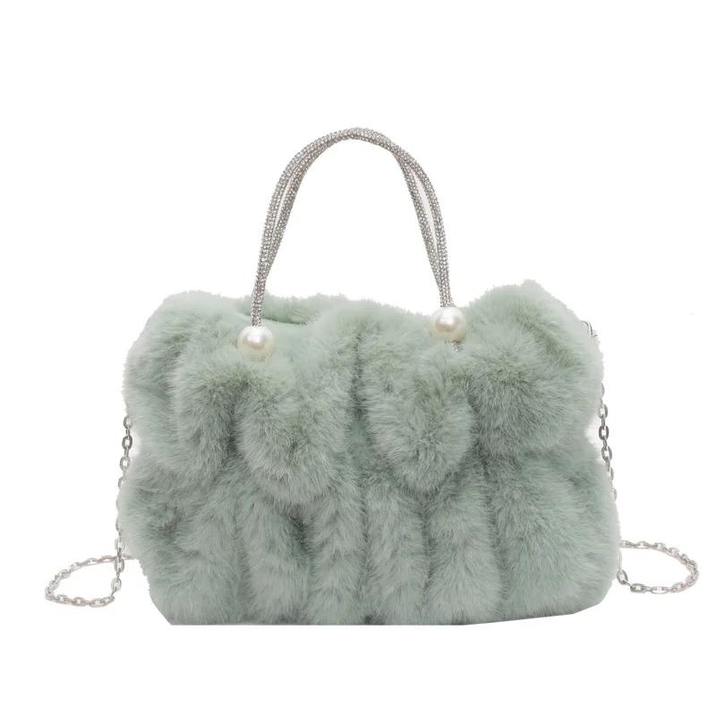 Modne Damskie Torby na Ramię Torba Crossbody dla Kobiet Włochata Torba Ręczna Torba Wiaderko Portmonetka i Torebki Torby Matka Dzieci