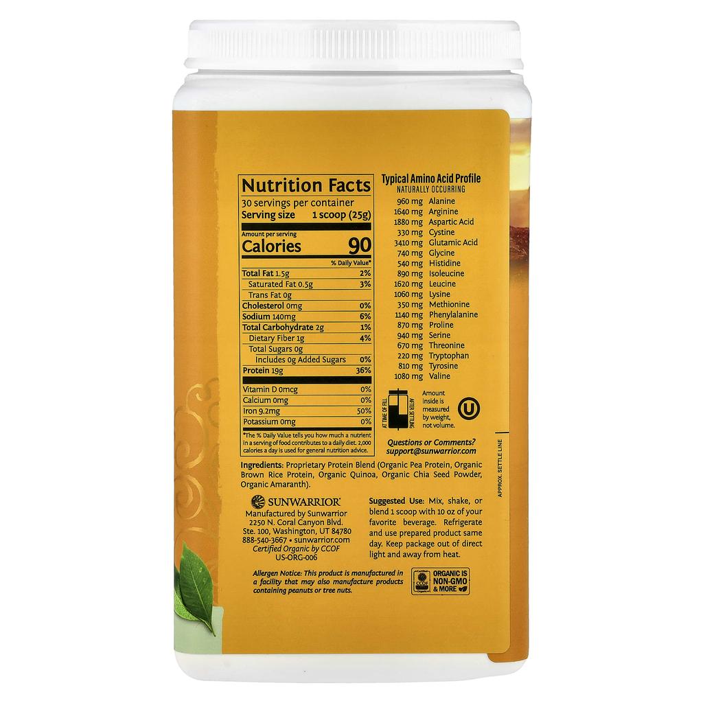 Classic Plus Protein, Bez příchuti, 750G (1,65 lb)