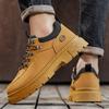 New English Style Mens Low Top Boots Various Colors Workwear Motorcycle Boots for Men Heightened Casual Riding No-slip Men Boots