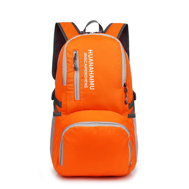 Warnerheim Waterproof Folding Backpack: Large Capacity, Lightweight, Portable Outdoor Travel Bag