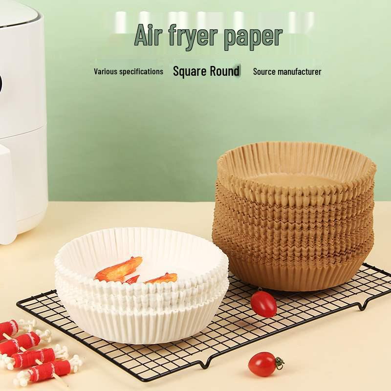 FDA & CE Certified Non-stick Oil-proof Air Fryer Paper and Oil-absorbing Silicone Paper