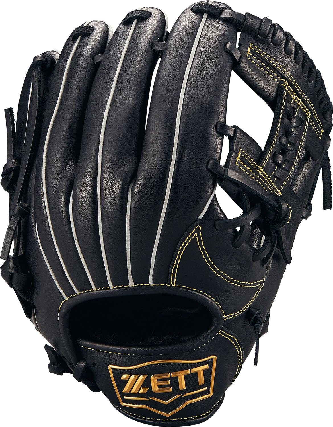 

ZETT Youth Baseball Soft Black BJGB74530F Glove, Steer, All-Around, Left-Handed Throw, (1900), Size M, чёрный