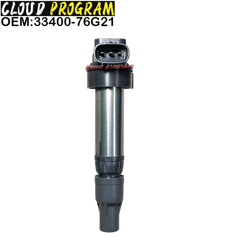 GzYcsFocusqp [Set of 3] 33400-76G21 Ignition Coil for Suzuki Mazda Every Wagon R Alto