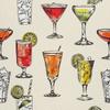 Outdoor Dekostoffe Oxford - Motiv Cocktail | Dx8525