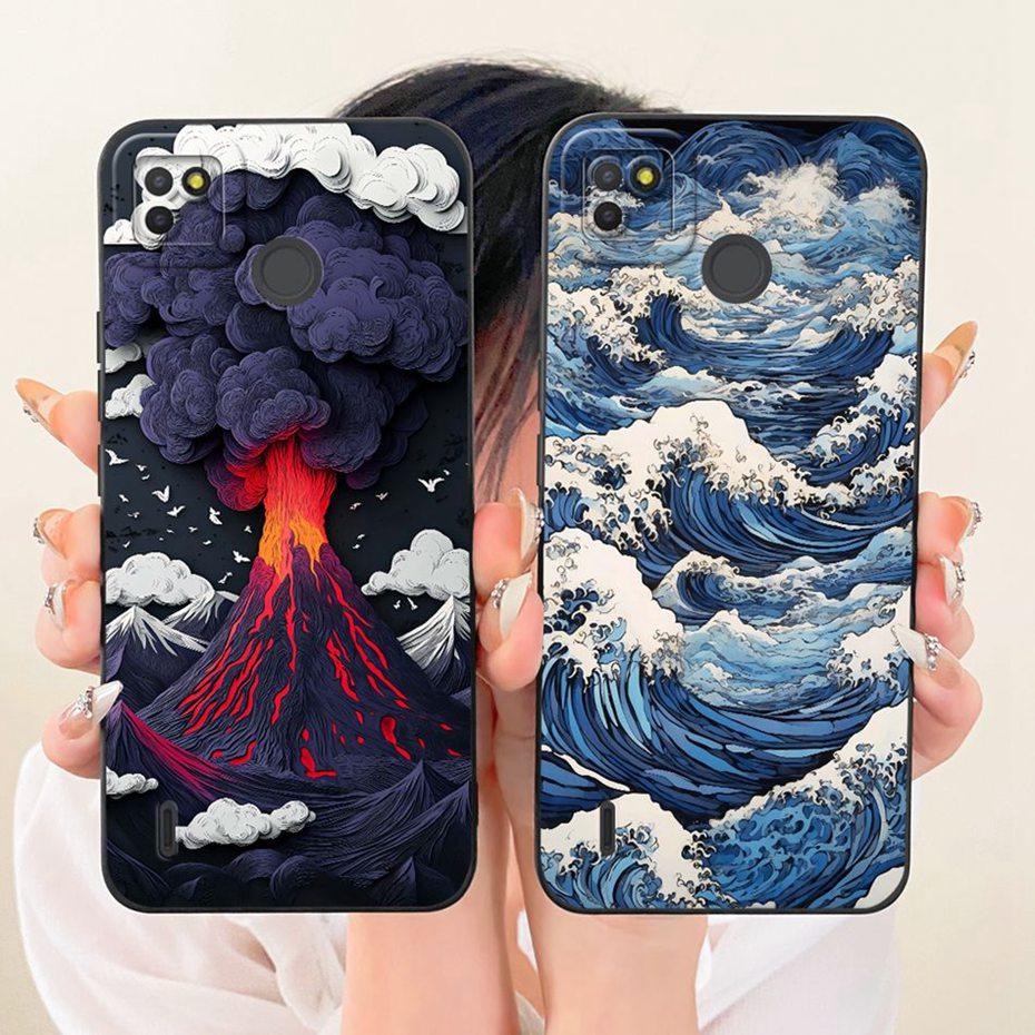 New Fashion Phone Case For Tecno Pop 4 Air / Pop 4 LTE Soft Silicone Cases For Tecno Pop4 Lte 4Air Shockproof Covers Bumpers