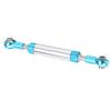 Aluminum Alloy Adjustable Servo Steering Link Rod Fit for Axial SCX10 1 10 RC Crawler74 80mm