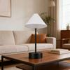 LED Table Lamp Minimalist USB Rechargeable Touch Control Bedside Lamp for Bedroom Study Cafe