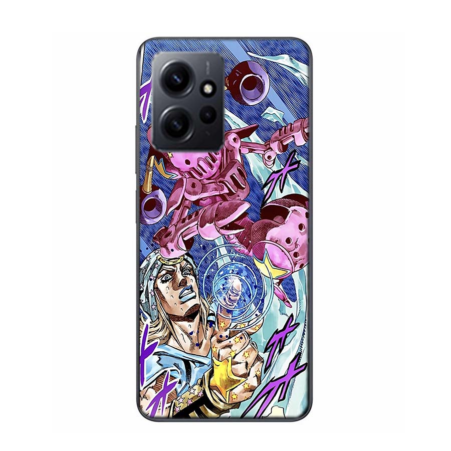JoJo Kira Yoshikage Katil Kraliçe Telefon Kılıfı Redmi 12 13C 12C 15C 9 10 10C Note 13 Pro Plus 14 15 Pro 9T 9C 9A İçin TPU Yumuşak Kapak