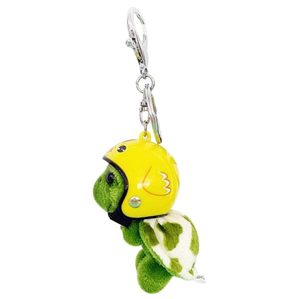 KINSPON Keychain Helmet Turtle Keychain Plush Keychain Pendant Bag Jewelry Accessories for Car Decoration Party, sheep