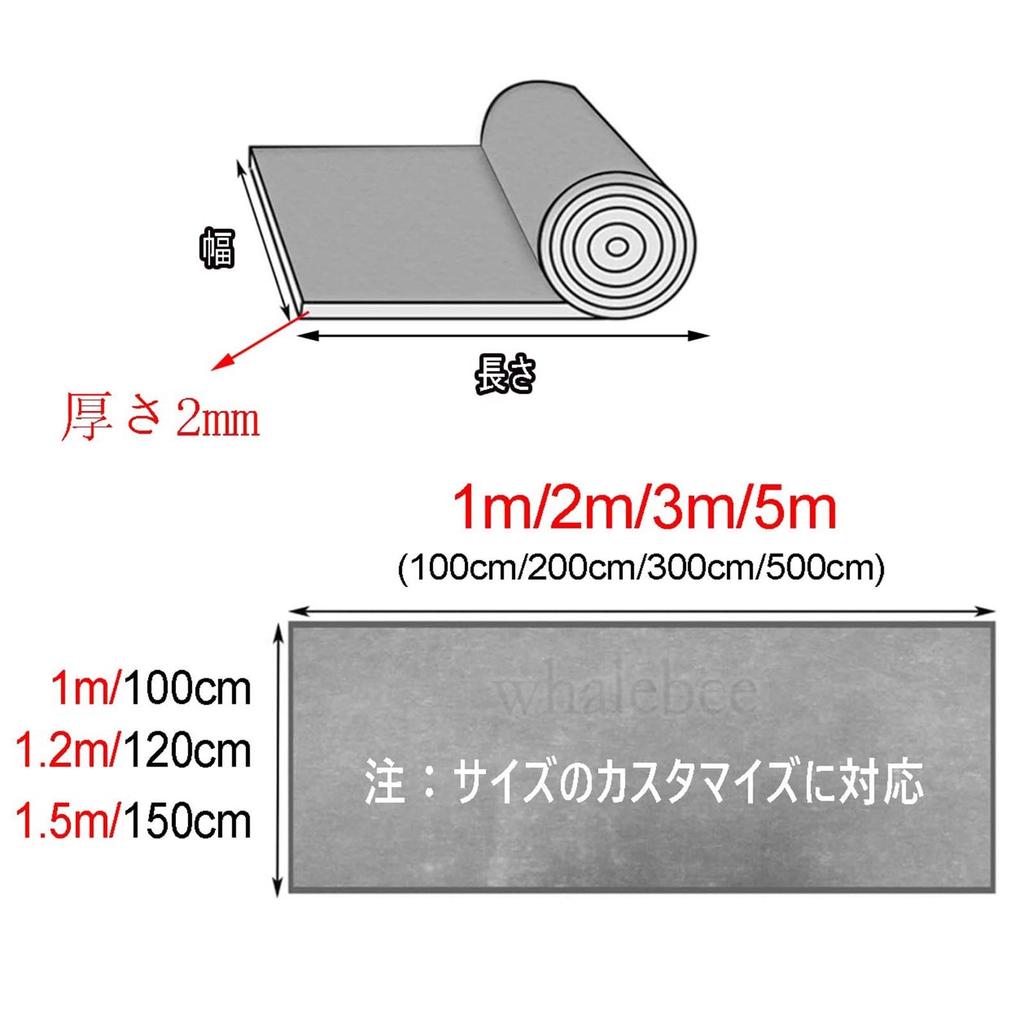 Garage Mat Non-Slip Rubber Mat Length 3.3 Ft (1 M) / 2 M /