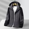 New Coat Men's New Spring and Autumn Workwear Jacket Top Loose Bomber Jacket Youth Hooded Men