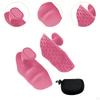 Fingerless Gym Grips for Weight Lifting, Pull Up Support Gloves Body Training