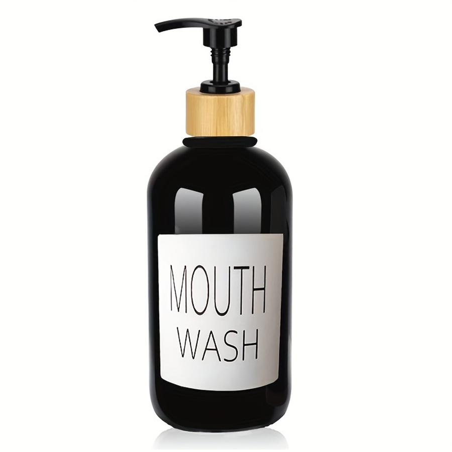 

Диспенсер для ополаскивателя для полости рта с подстаканником для ванной комнаты, пластиковый контейнер для ополаскивателя для полости рта, графин для бутылок с ополаскивателем для полости рта, дозатор для маленьких чашек