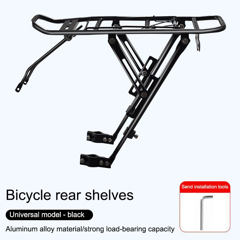 1 Set Quick Disassembly Alloy Rear Bicycle Rack Carrier Bag Luggage Tail Shelves Cycle Mountain Bike Equipment Accessories