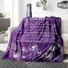 80Th Birthday Celebration Throw Blanket Warmthful Decor Versatile for Sofa Couch Office Bed Picnics Ideal for All Seasons Warmthful Gift Y22