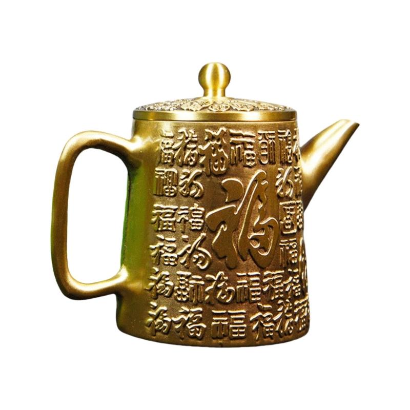 Practical Drink Dispensers Cold Kettles Beverage Container Copper Pitcher Large Water Kettles Suitable for Gatherings
