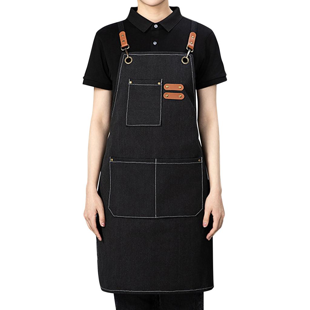 Waterproof And Stain Resistant Apron Kitchen Apron Hanging Neck Apron