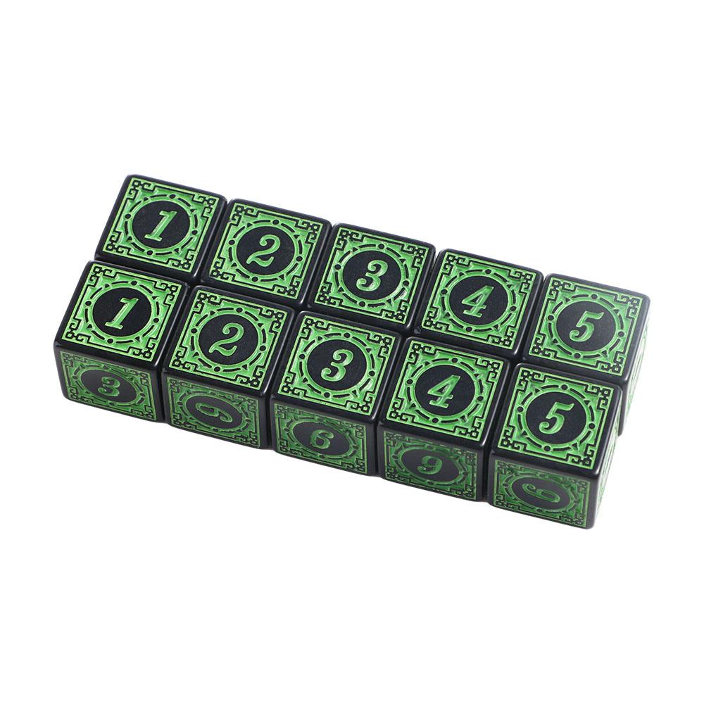 Gifts Role Playing Game D6 Acrylic Polyhedral Multi Sided Dices