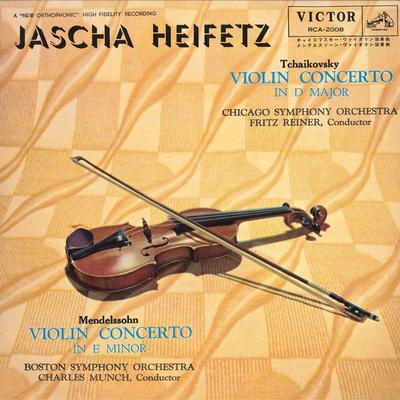 LP Record JASCHA HEIFETZ VIOLIN FRITZ REIN  Tchaikovsky  Violin Concerto In D  RCA2008 VICTOR  Japan Classical Used