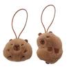 Cute Capybaras Toy Keychain Charm Adorable Backpack Pendant Soft and Delicate Handmade Name Ornament for Bags Keychains