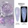 Nicole Diary Polarized Cloud Brocade Crushed Diamond Powder, Super Bright Dream Manicure Opal Powder, Bouncy Fine Glitter Powder
