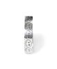 Bonbeau Smile Line-Up Ring Smile Silver Ring (C Type)