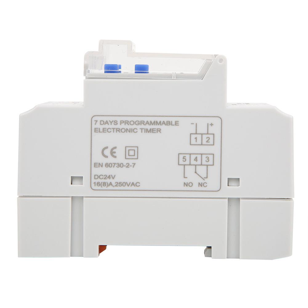 TM919A 3 24V DC 16A LCD 7 Days Programmable Digital Timer Switches