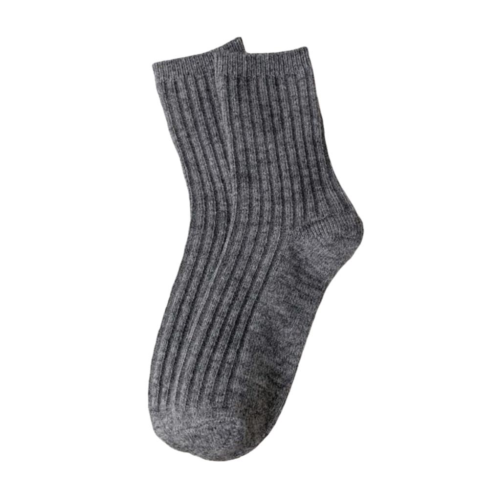1 Pair Thicker Warm Thermal Crew Socks Comfortable Wool Socks Fashion Knitting Socks Women Girls