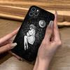 Cartoon Goodnight P-Punpun Phone Case For IPhone 17 16 Pro Max 11 12 13 14 15 Hard PC+TPU Bracket Back Cover