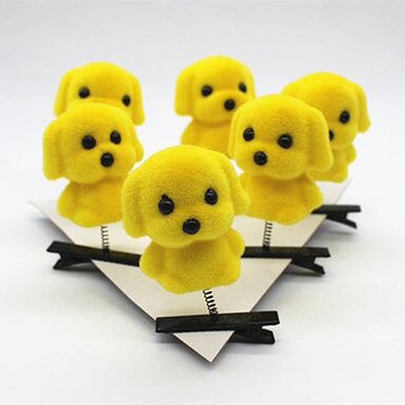 10 Stück Set Kreative süße gelbe Küken Haarnadel Spaß Haustier Seite Haar Frühling Entenclip Kinder Mädchen Haar Zubehör Tier Dekoration