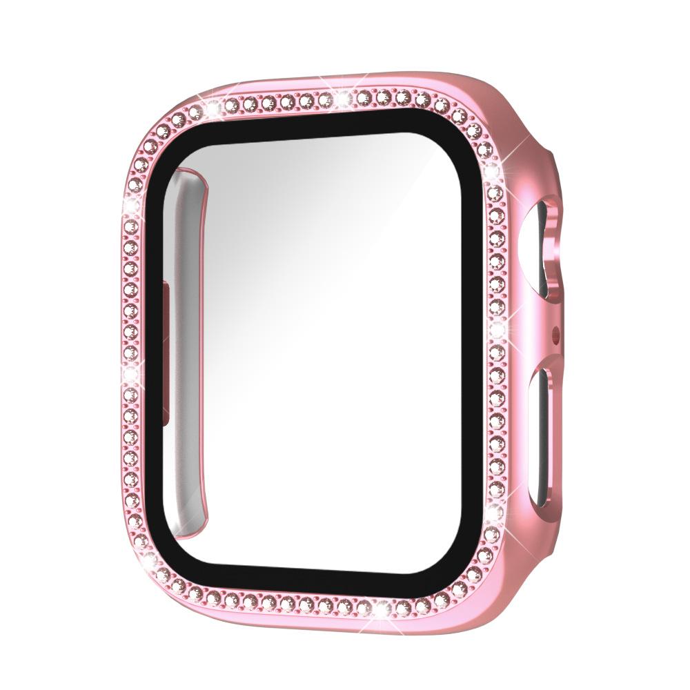 Apple S10 Diamond iWatch Protective Case with Integrated Tempered Film