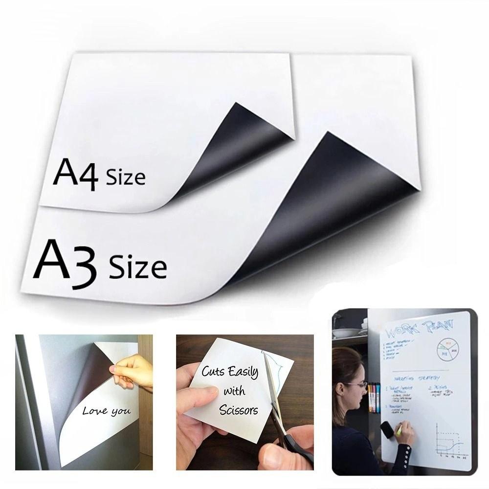 Writing Drawing Graffiti Doodle A3A4A5 Soft Magnetic Whiteboard  Student